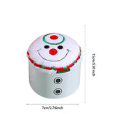 Maxbell Christmas Dish Towel Cartoon Decorative Holiday Themed Christmas Face Towel style F