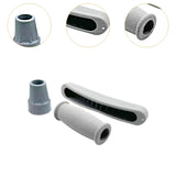 Maxbell Replacement Crutch Pad Foot Pad Accessories Kit for Elderly Outdoor Patients