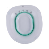 Maxbell Sitz Bath Multipurpose High Temperature Resistance Sitz Bath for Toilet Seat Green