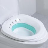 Maxbell Sitz Bath Multipurpose High Temperature Resistance Sitz Bath for Toilet Seat Green