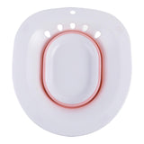 Maxbell Sitz Bath Multipurpose High Temperature Resistance Sitz Bath for Toilet Seat Pink