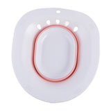 Maxbell Sitz Bath Multipurpose High Temperature Resistance Sitz Bath for Toilet Seat Pink