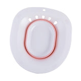 Maxbell Sitz Bath Multipurpose High Temperature Resistance Sitz Bath for Toilet Seat Pink