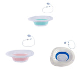 Maxbell Sitz Bath Sturdy for Women Anti Overflow Deeper Bowl Sits Bath Kit for Women Green