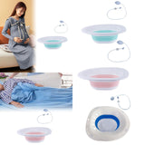 Maxbell Sitz Bath Sturdy for Women Anti Overflow Deeper Bowl Sits Bath Kit for Women Green