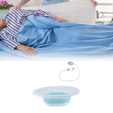 Maxbell Sitz Bath Sturdy for Women Anti Overflow Deeper Bowl Sits Bath Kit for Women Green