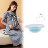 Maxbell Sitz Bath Sturdy for Women Anti Overflow Deeper Bowl Sits Bath Kit for Women Green