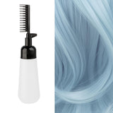 Maxbell Comb Applicator Bottle Hair Coloring Dyeing Dispensing Bottle for Salon black