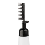 Maxbell Comb Applicator Bottle Hair Coloring Dyeing Dispensing Bottle for Salon black