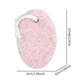 Maxbell Volcanic Feet Pumice Stone Professional Foot File for Feet Heel Elbows Hands pink