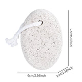 Maxbell Volcanic Feet Pumice Stone Professional Foot File for Feet Heel Elbows Hands gray