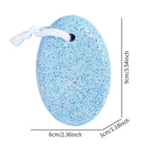 Maxbell Volcanic Feet Pumice Stone Professional Foot File for Feet Heel Elbows Hands blue