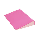 Maxbell Chair Pad Ergonomic Comfort Breathable Wedge Cushion for Sofa Airplane Study Pink