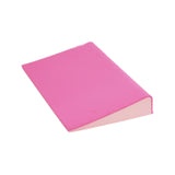 Maxbell Chair Pad Ergonomic Comfort Breathable Wedge Cushion for Sofa Airplane Study Pink