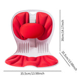 Maxbell Sitting Posture Correction Chair Back Support for Adults Computer Chair Home Red