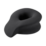 Maxbell Face Down Prone Pillow Ergonomic Face Massage Pillow Beauty at Home Airplane Black