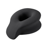 Maxbell Face Down Prone Pillow Ergonomic Face Massage Pillow Beauty at Home Airplane Black