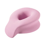 Maxbell Face Down Prone Pillow Ergonomic Face Massage Pillow Beauty at Home Airplane Pink