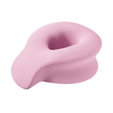 Maxbell Face Down Prone Pillow Ergonomic Face Massage Pillow Beauty at Home Airplane Pink