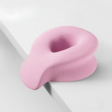 Maxbell Face Down Prone Pillow Ergonomic Face Massage Pillow Beauty at Home Airplane Pink