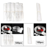 Maxbell SPA Liners Disposable Wash Basin Liners for Hotel Home Foot Massage Pedicure 500Pcs Plain Bags