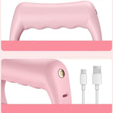 Maxbell Portable Body Massager Charging Handheld for Adults Women Athletes pink
