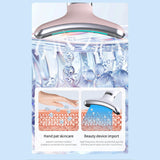 Maxbell Face and Neck Massager Portable Skin Lifting Massager for Beauty Travel Home White