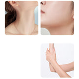 Maxbell Face and Neck Massager Portable Skin Lifting Massager for Beauty Travel Home White