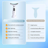 Maxbell Face and Neck Massager Portable Skin Lifting Massager for Beauty Travel Home White