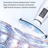 Maxbell Face and Neck Massager Portable Skin Lifting Massager for Beauty Travel Home White