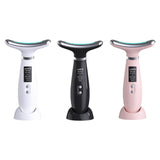 Maxbell Face and Neck Massager Portable Skin Lifting Massager for Beauty Travel Home White