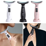 Maxbell Face and Neck Massager Portable Skin Lifting Massager for Beauty Travel Home White