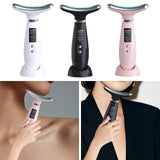 Maxbell Face and Neck Massager Portable Skin Lifting Massager for Beauty Travel Home White