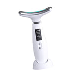 Maxbell Face and Neck Massager Portable Skin Lifting Massager for Beauty Travel Home White