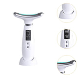 Maxbell Face and Neck Massager Portable Skin Lifting Massager for Beauty Travel Home White