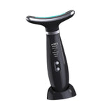 Maxbell Face and Neck Massager Portable Skin Lifting Massager for Beauty Travel Home Black