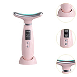 Maxbell Face and Neck Massager Portable Skin Lifting Massager for Beauty Travel Home Pink