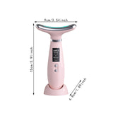 Maxbell Face and Neck Massager Portable Skin Lifting Massager for Beauty Travel Home Pink