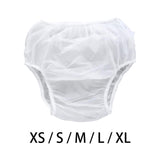 Maxbell Incontinence Adult Cloth Diaper Undewears for Woman and Man Elderly Disabled XS
