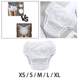 Maxbell Incontinence Adult Cloth Diaper Undewears for Woman and Man Elderly Disabled XS