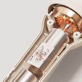 Maxbell 28mm Automatic Hair Curler Self Rotating Curling Iron for Ladies Girls Women light yellow