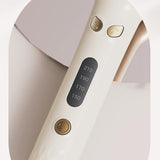 Maxbell 28mm Automatic Hair Curler Self Rotating Curling Iron for Ladies Girls Women light yellow