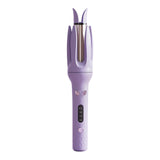 Maxbell 28mm Automatic Hair Curler Self Rotating Curling Iron for Ladies Girls Women violet