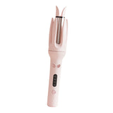 Maxbell 28mm Automatic Hair Curler Self Rotating Curling Iron for Ladies Girls Women pink