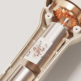 Maxbell Automatic Hair Curler Multipurpose 4 Temperature Adjustable for Girls Travel light yellow