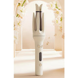 Maxbell Automatic Hair Curler Multipurpose 4 Temperature Adjustable for Girls Travel light yellow