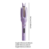 Maxbell Automatic Hair Curler Multipurpose 4 Temperature Adjustable for Girls Travel violet