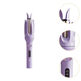 Maxbell Automatic Hair Curler Multipurpose 4 Temperature Adjustable for Girls Travel violet