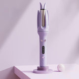 Maxbell Automatic Hair Curler Multipurpose 4 Temperature Adjustable for Girls Travel violet