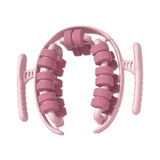 Maxbell Massage Roller 360° Portable Anti Slip Muscles Roller for Calf Thigh Exercise Pink